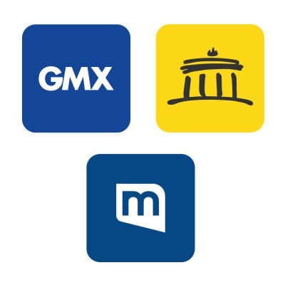 GMX, WEB.DE & mail.com