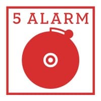 5 alarm music