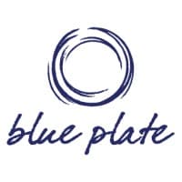blue plate