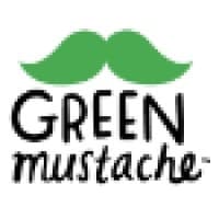 green mustache