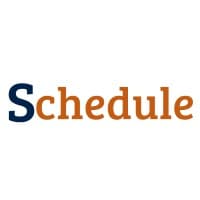 Schedule