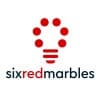 six red marbles